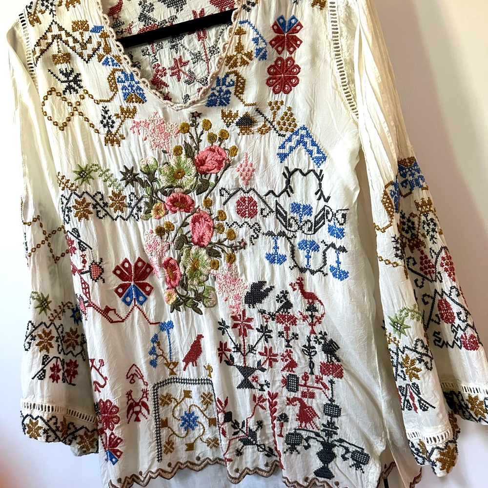 Johnny Was blouse